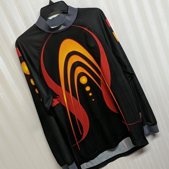 Adidas Vintage 90s Predator Soccer Jersey Goalie M - Picture 2 of 8